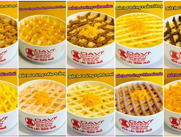 DAVI Bakery – Hệ Thống Bánh Bông Lan Trứng Muối Ngon Nhất Vũng Tàu Từ 2009